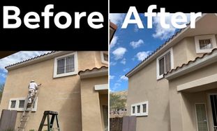 Before & After Exterior House Painting in Gilbert, AZ (3)