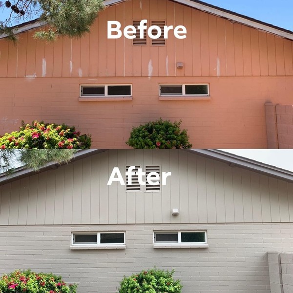 Before & After House Painting in Scottsdale, AZ (1)